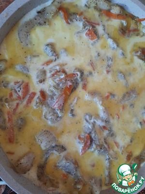 Пангасиус в сливочном соусе