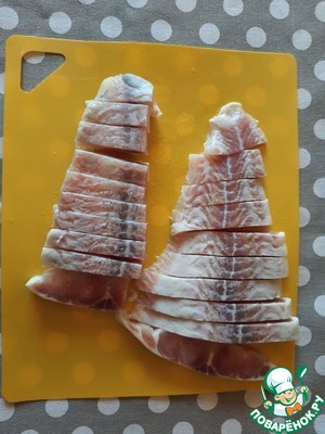 Пангасиус в сливочном соусе