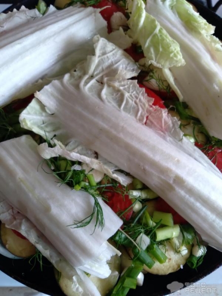 Рецепт: А-ля Домлама - по-домашнему