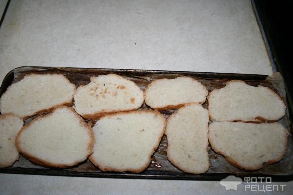 Рецепт: Горячие бутерброды в ростере - С отварным картофелем и докторской колбасой