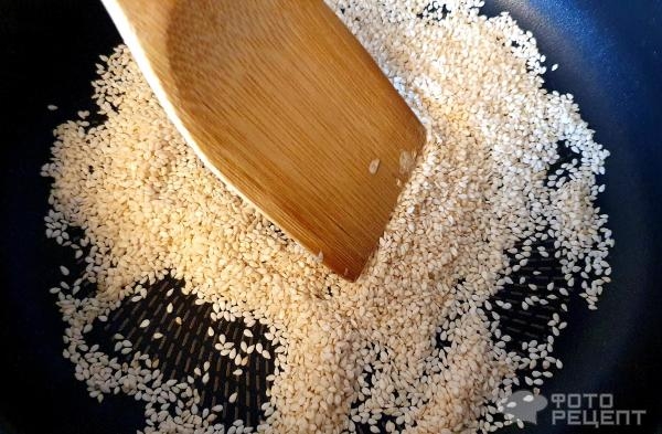 Рецепт: Хумус - с кунжутом - полезно и сытно