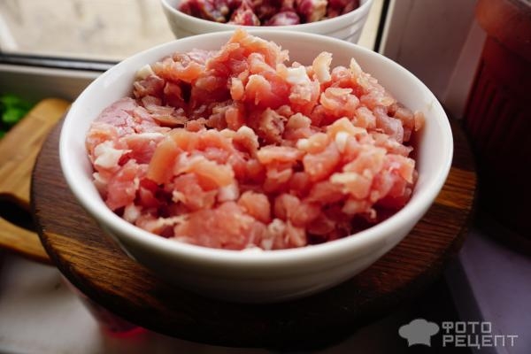 Рецепт: Колбаса ветчинная рубленная - колбаса в домашних условиях