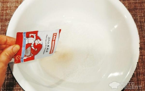 Рецепт: Круглый пшеничный хлеб - в духовке