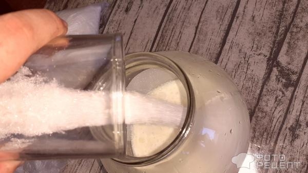 Рецепт: Кумыс в домашних условиях - из сгущенки и кефира Рецепт: Кумыс в домашних условиях - из сгущенки и кефира