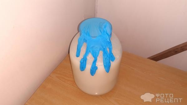 Рецепт: Кумыс в домашних условиях - из сгущенки и кефира Рецепт: Кумыс в домашних условиях - из сгущенки и кефира