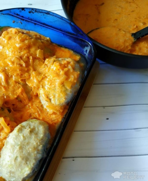 Рецепт: Ленивые голубцы по-домашнему - в духовке