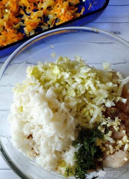 Рецепт: Ленивые голубцы по-домашнему - в духовке