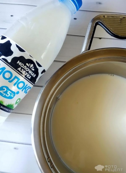 Рецепт: Молочный десерт - или пудинг Рецепт: Молочный десерт - или пудинг