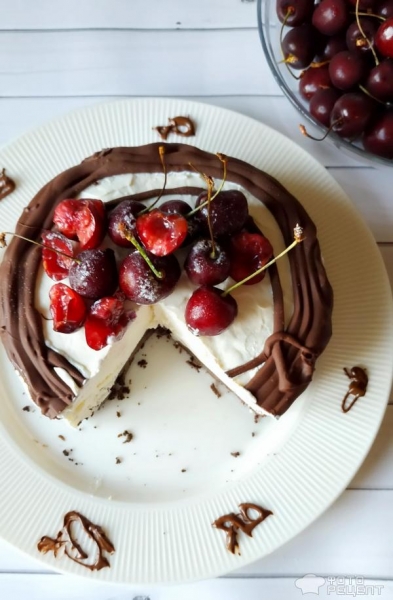 Рецепт: Торт-мороженое - вкус мороженного из детства Рецепт: Торт-мороженое - вкус мороженного из детства