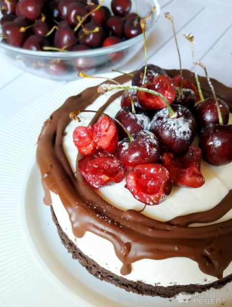 Рецепт: Торт-мороженое - вкус мороженного из детства Рецепт: Торт-мороженое - вкус мороженного из детства