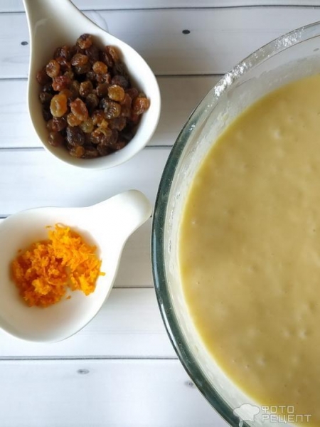 Рецепт: Трайфл в стакане - апельсиновый