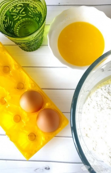 Рецепт: Трайфл в стакане - апельсиновый