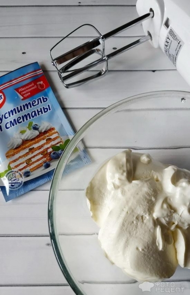 Рецепт: Трайфл в стакане - апельсиновый