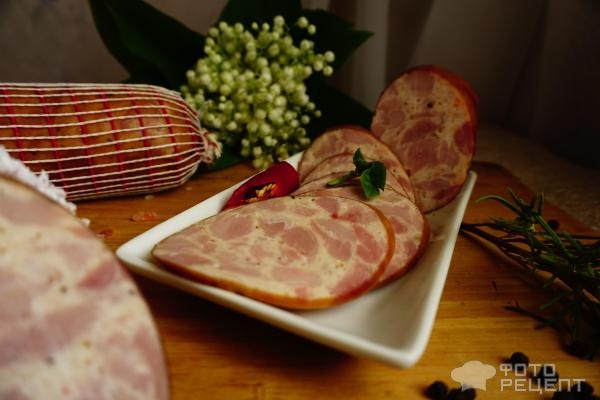 Рецепт: Ветчина из птицы - из индейки и курицы Рецепт: Ветчина из птицы - из индейки и курицы