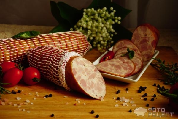 Рецепт: Ветчина из птицы - из индейки и курицы Рецепт: Ветчина из птицы - из индейки и курицы