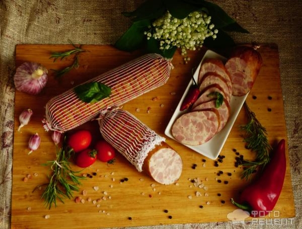 Рецепт: Ветчина из птицы - из индейки и курицы Рецепт: Ветчина из птицы - из индейки и курицы