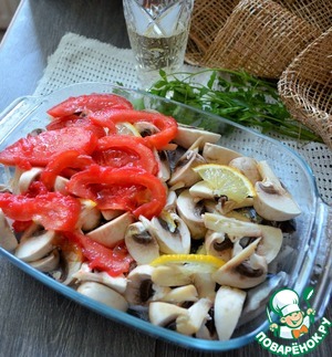 Скумбрия по-болгарски в винном соусе Скумбрия по-болгарски в винном соусе