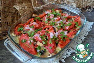 Скумбрия по-болгарски в винном соусе Скумбрия по-болгарски в винном соусе