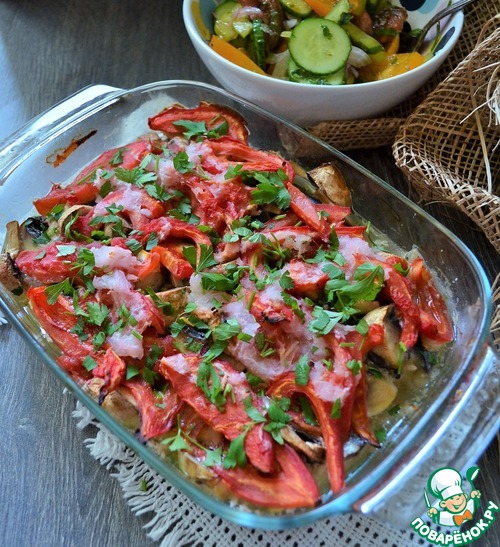 Скумбрия по-болгарски в винном соусе Скумбрия по-болгарски в винном соусе