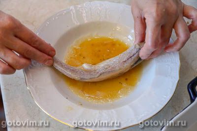 Минтай в сухарях Минтай в сухарях