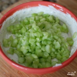 Соус из йогурта и огурцов