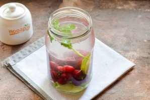 Вишневый "Мохито" на зиму