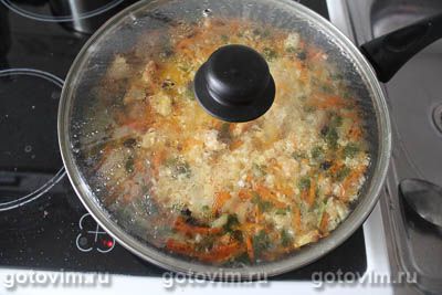 Плов со свининой на сковороде Плов со свининой на сковороде