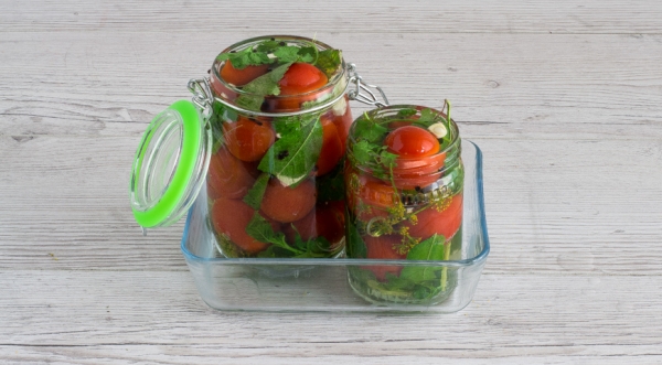 Соленые помидоры на зиму, пошаговый рецепт с фото