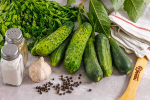 Малосольные огурцы за 10 минут