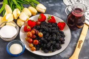 Ягодный террин