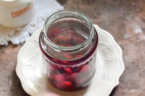 Компот из вишни с косточками без стерилизации на зиму