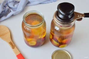 Сливовый компот на зиму