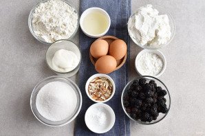 Пирог с ежевикой Пирог с ежевикой