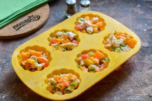 Заливное из куриного филе с абрикосами