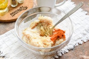 Куриные котлеты с кабачком в сливочном соусе