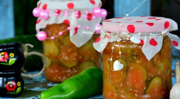 Салат с огурчиками "Аппетитный", пошаговый рецепт с фото