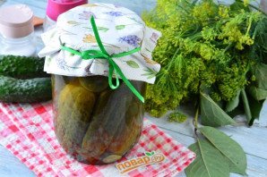 Маринованные огурцы "Детские" Маринованные огурцы "Детские"