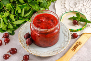 Крыжовник перетертый с сахаром на зиму