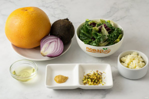 Салат из свеклы и грейпфрута Салат из свеклы и грейпфрута