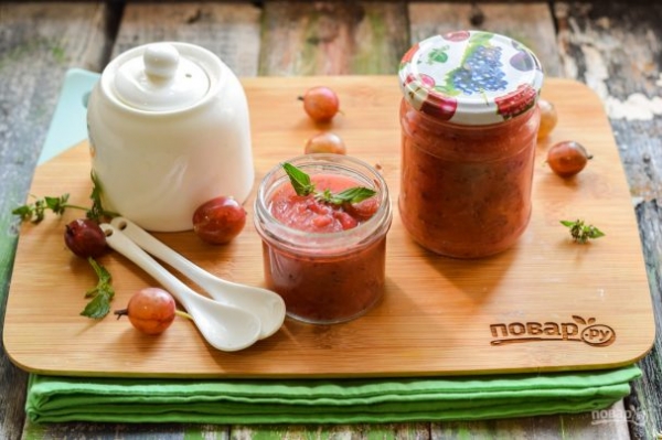 Варенье из красного крыжовника Варенье из красного крыжовника