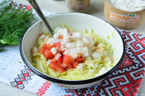 Овощной пирог из кабачков