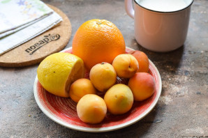 "Фанта" из абрикосов на зиму "Фанта" из абрикосов на зиму