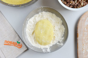 Фаршированные картофельные оладьи Фаршированные картофельные оладьи