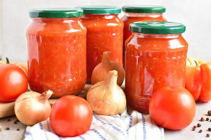 Соус на зиму из помидоров