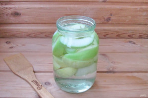 Компот из яблок с лимонной кислотой на зиму