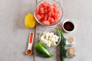 Салат из арбуза