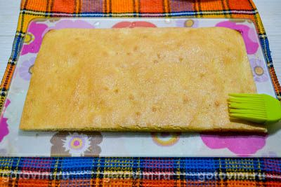 Бисквитный торт с кремом Шарлотт