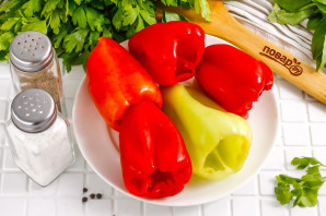 Болгарский перец через мясорубку на зиму