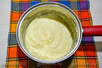 Бисквитный торт с кремом Шарлотт