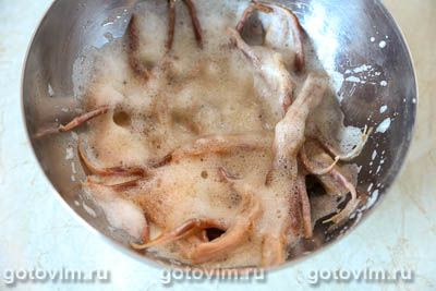 Жареные во фритюре утиные язычки